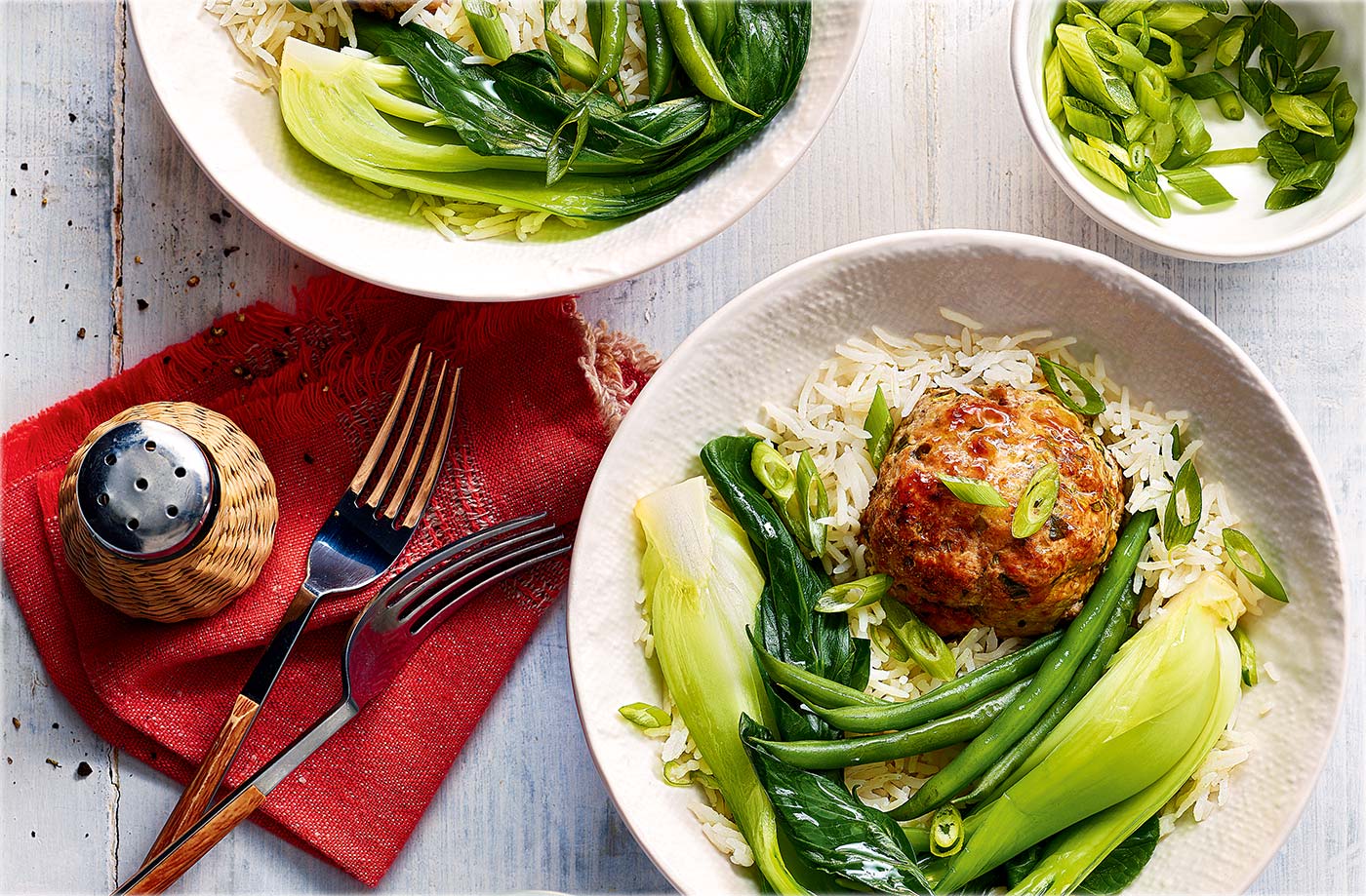Chinese lion's head pork meatballs recipe