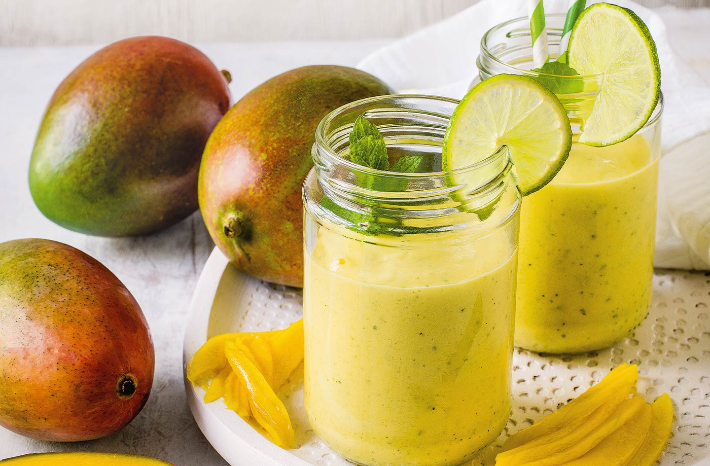 Lime and mango smoothie recipe