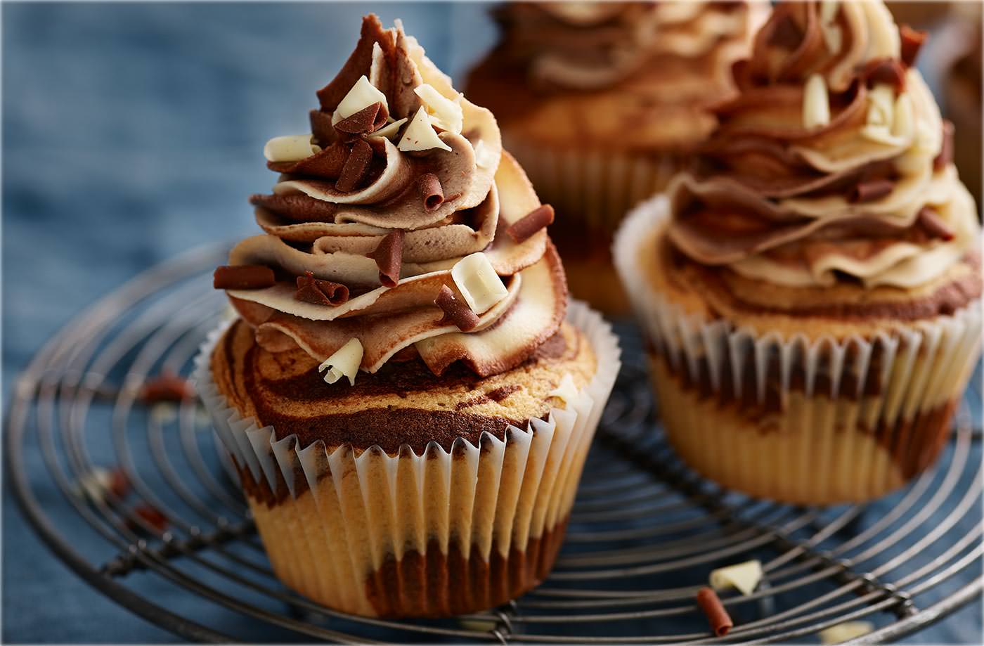 Chocolate marble milkshake cupcakes recipe