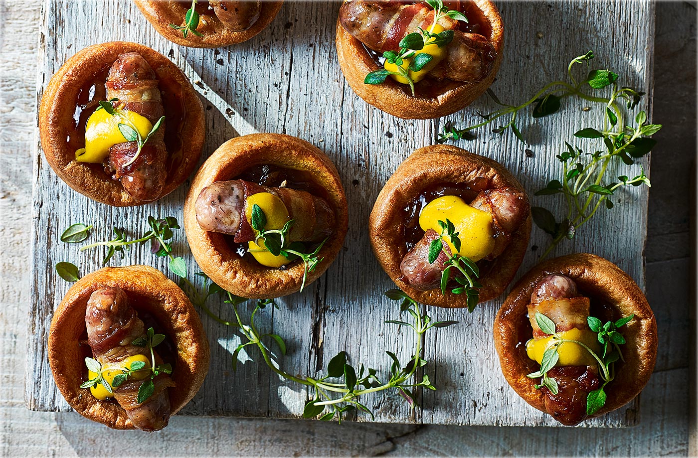 Mini toad-in-the-holes recipe
