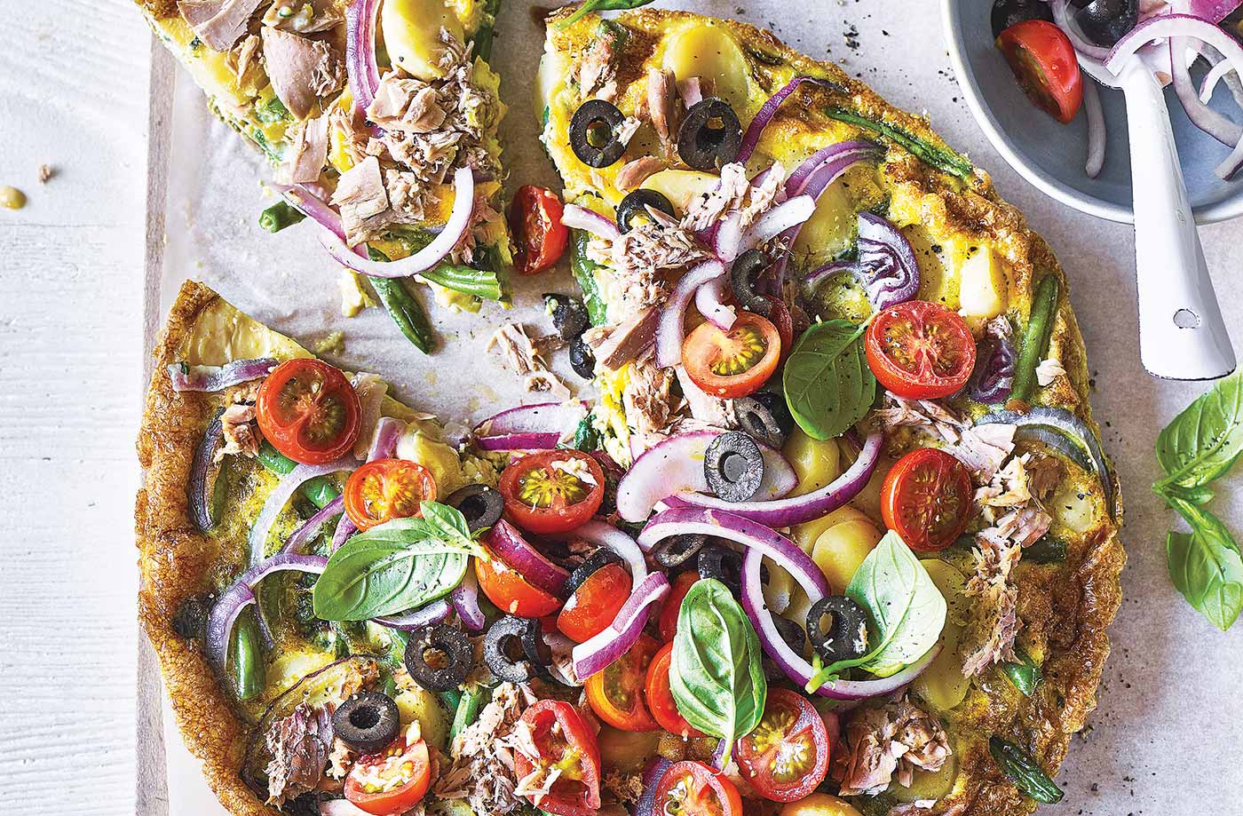Niçoise frittata recipe