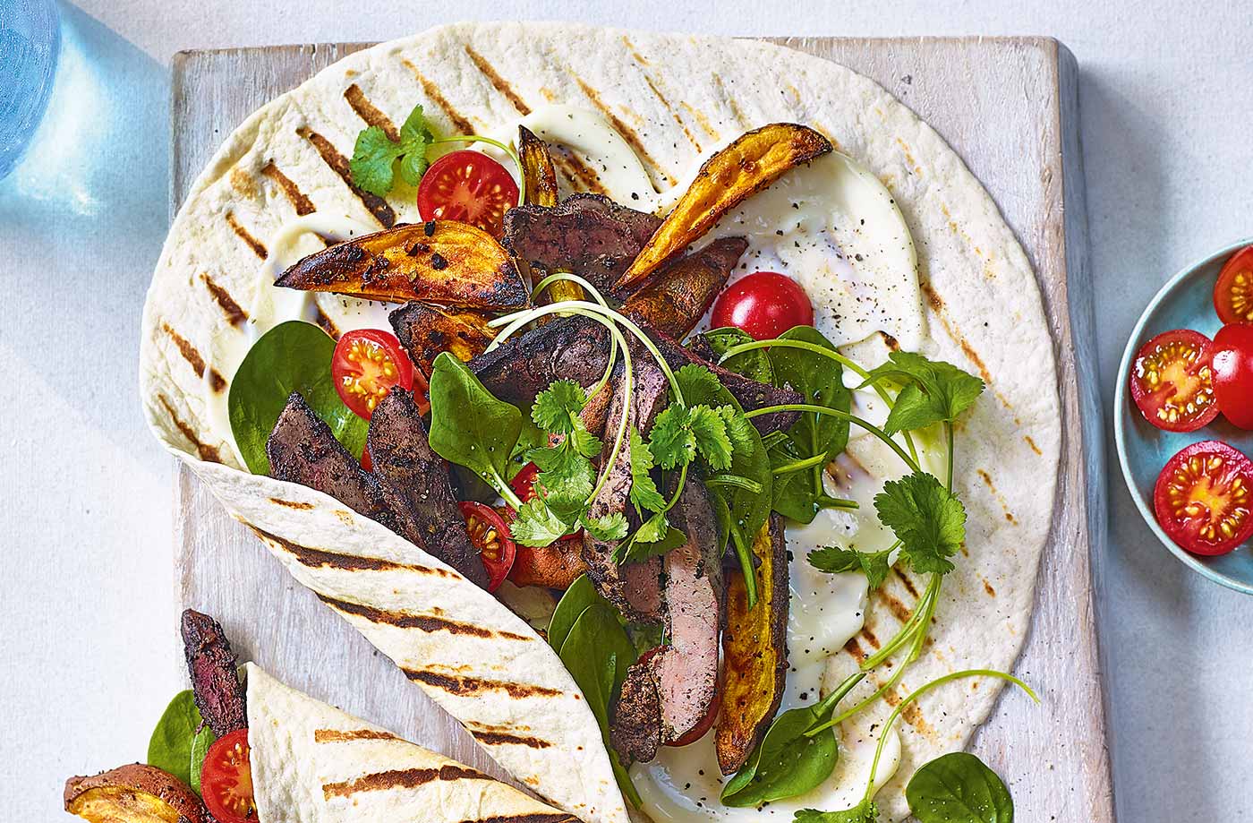 Piri-piri chicken liver wraps recipe