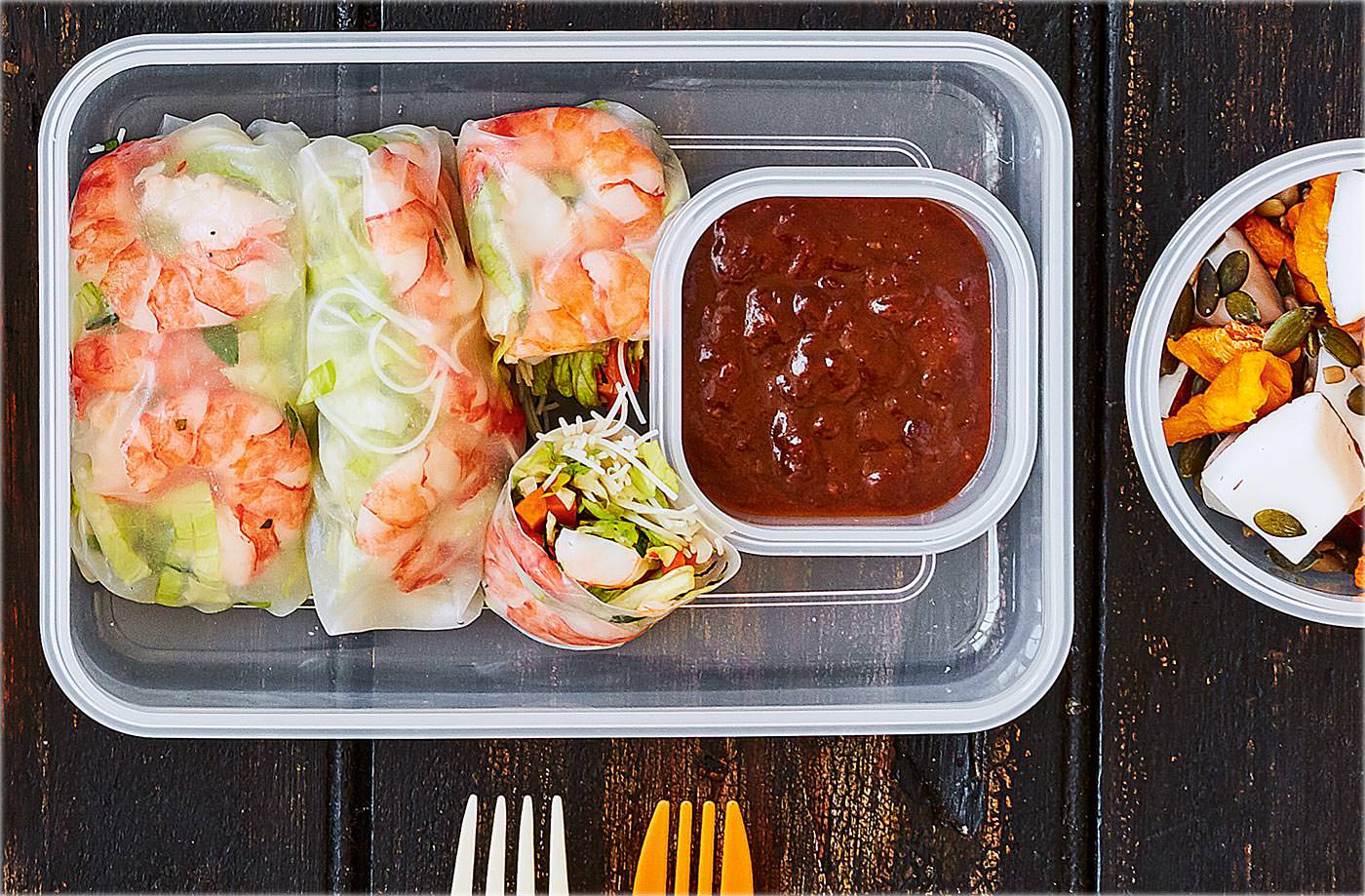 Prawn summer rolls recipe