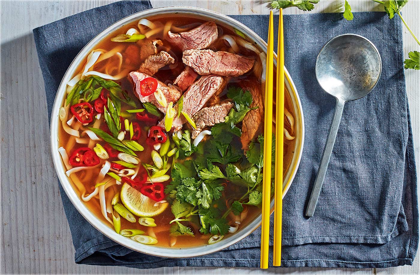 Quick beef pho recipe