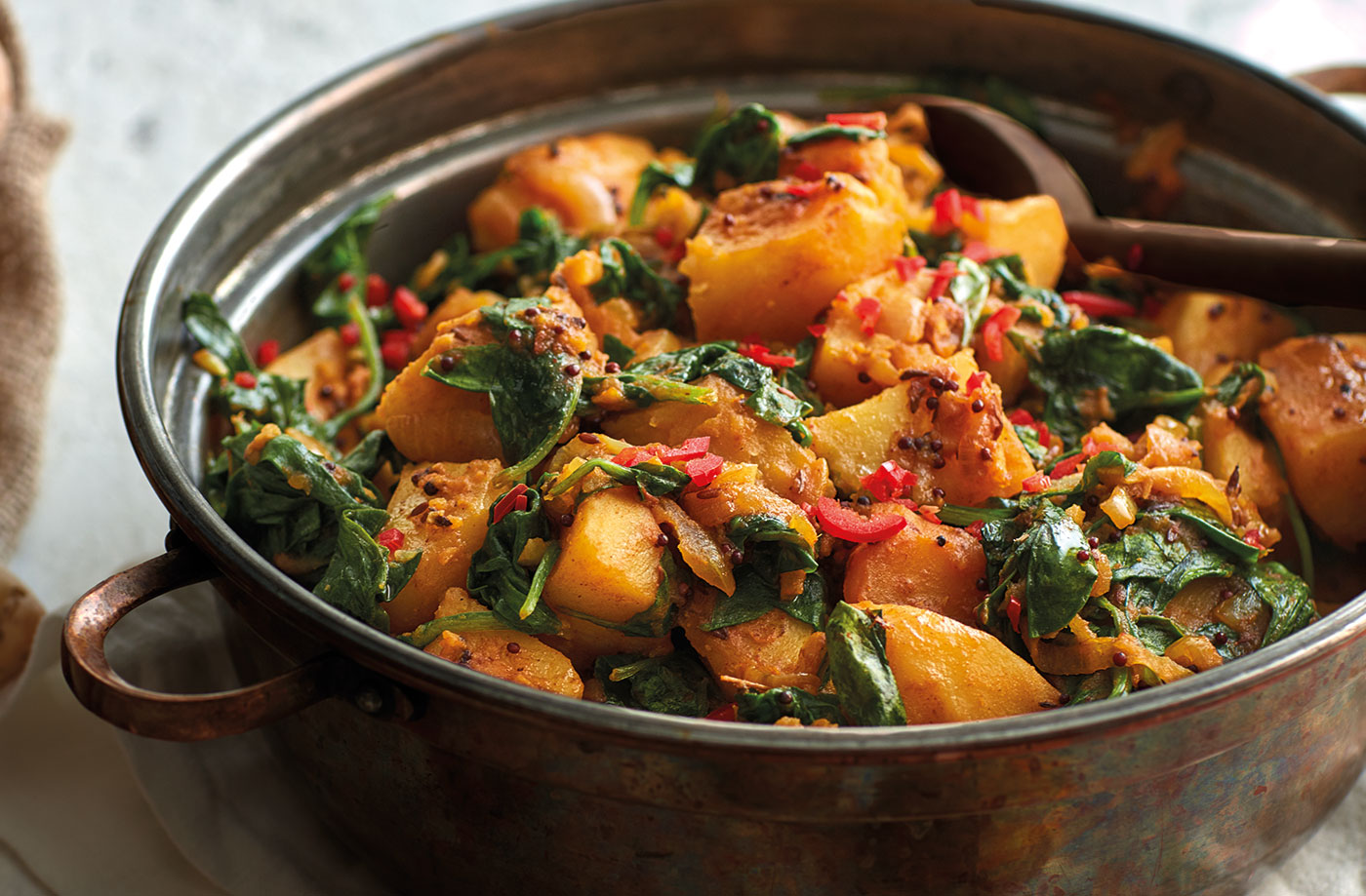 Saag aloo recipe