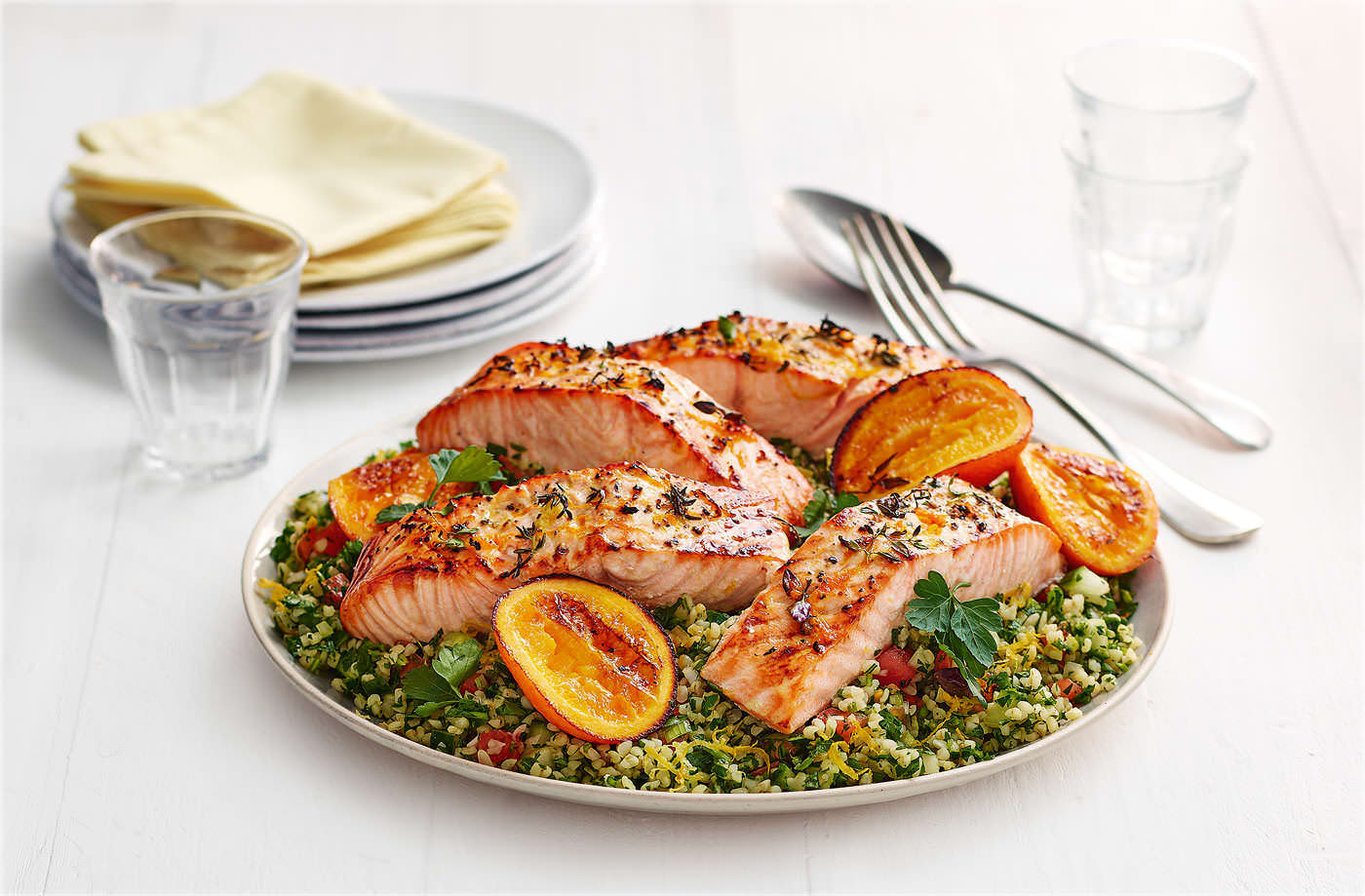 Ali's 'tricked you' citrus salmon recipe