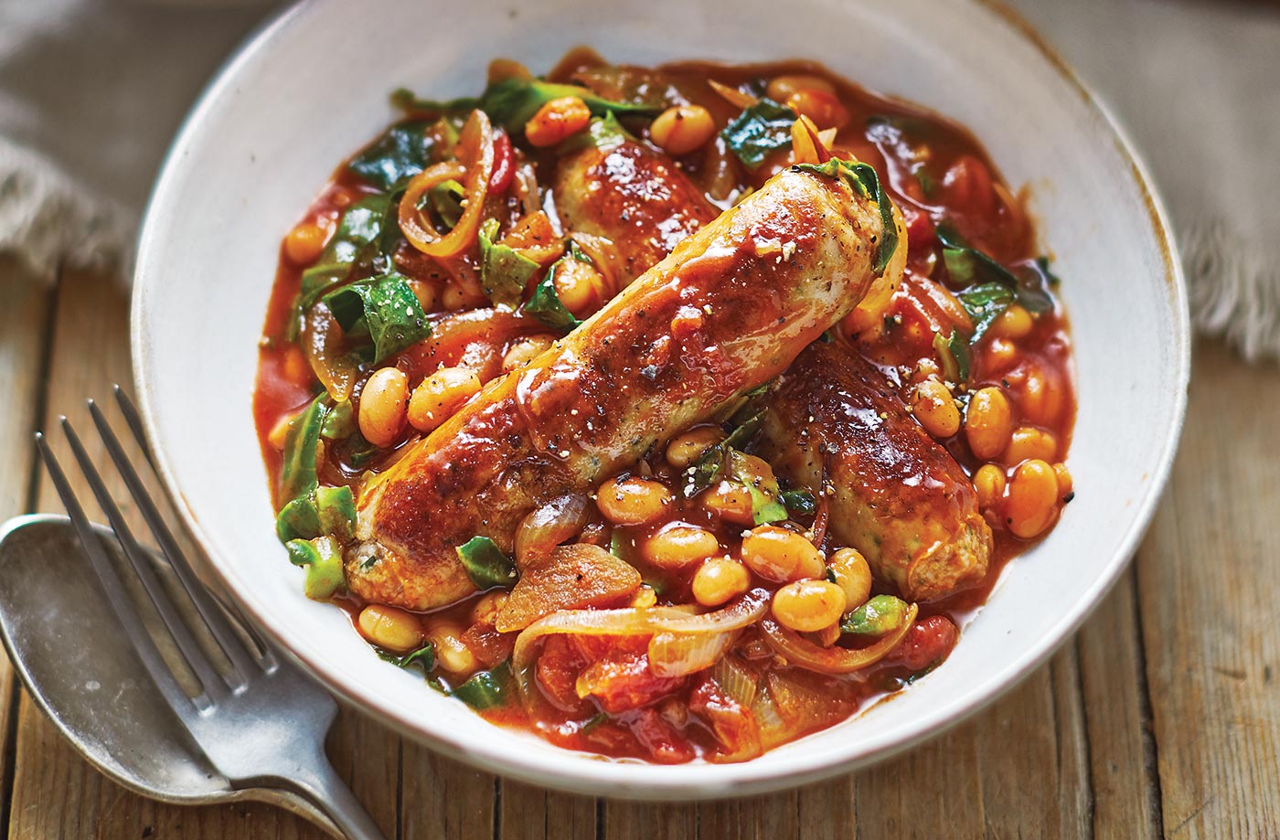 Sausage and bean stew recipe