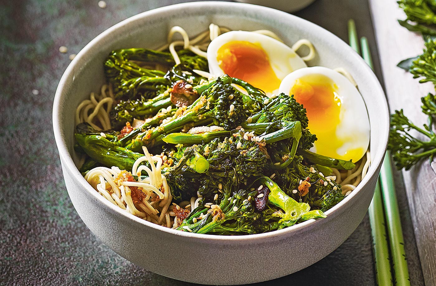 Sesame and Tenderstem noodles recipe