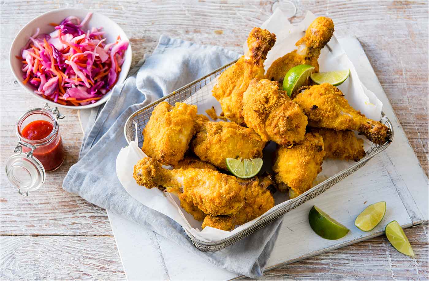 Healthy Southern fried chicken recipe