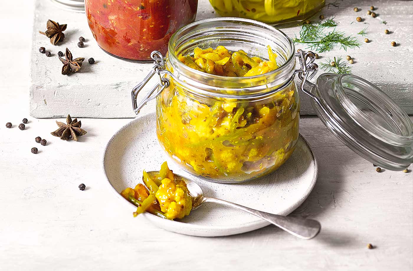 Speedy piccalilli recipe