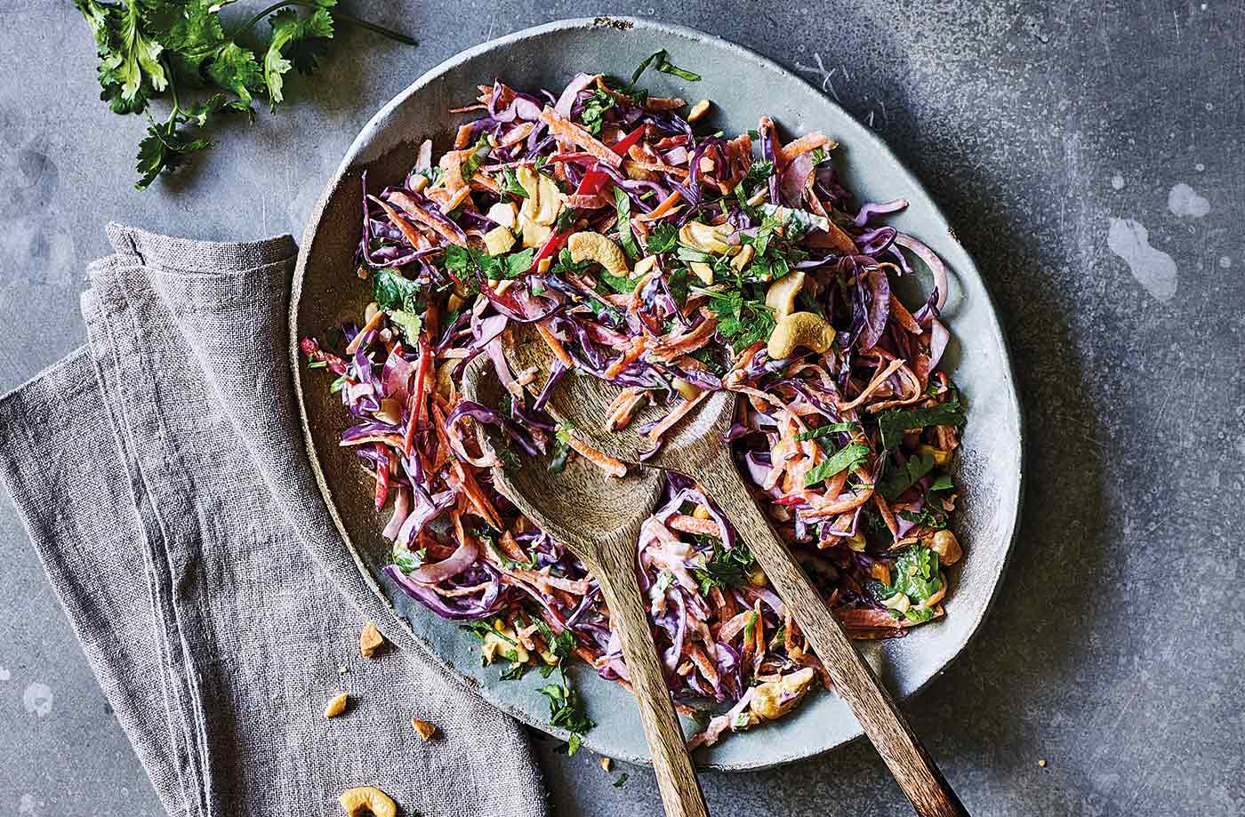Spiced Indian slaw recipe