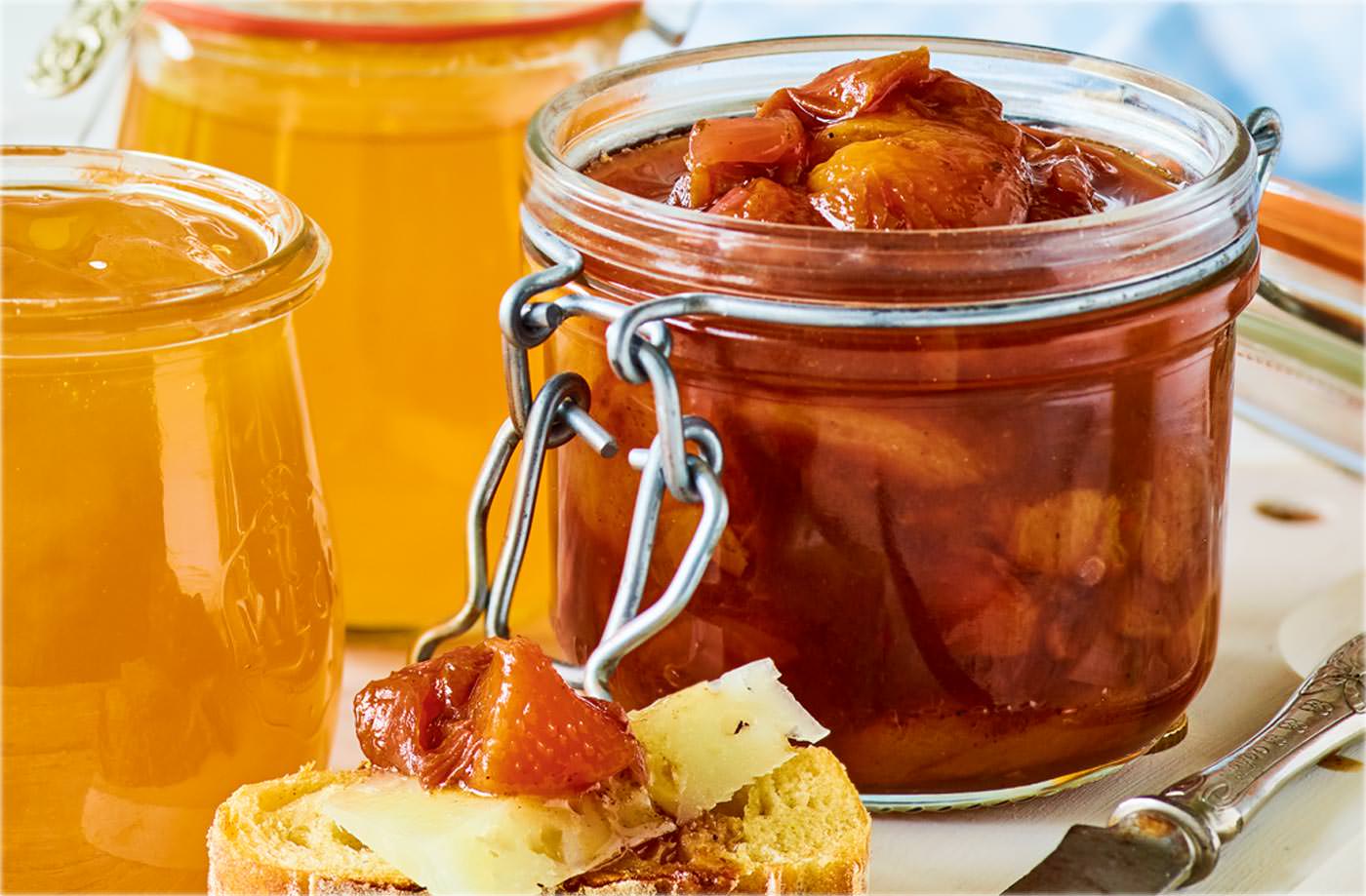 Spiced peach and lime chutney recipe