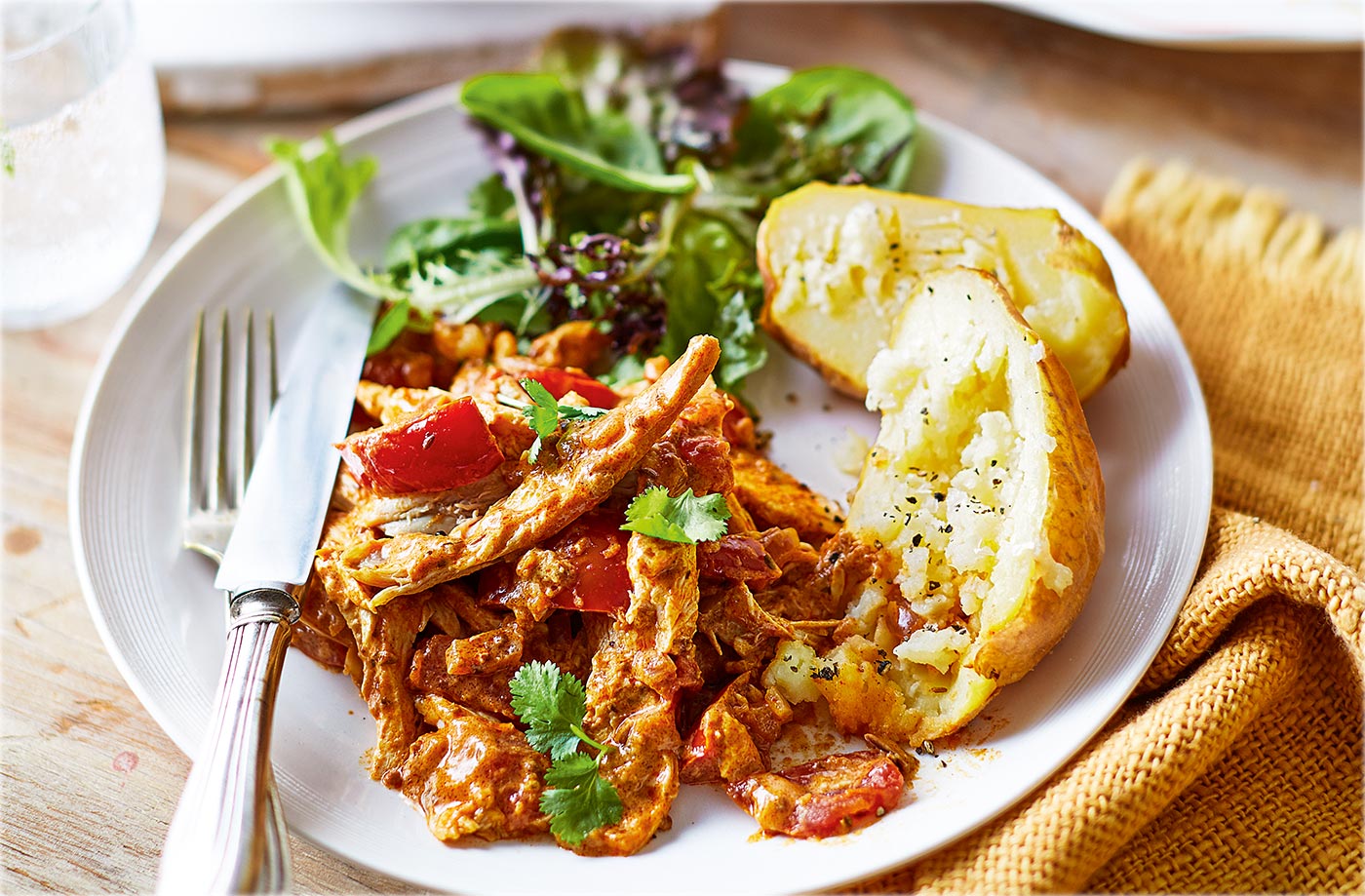 Spiced Indian chicken recipe