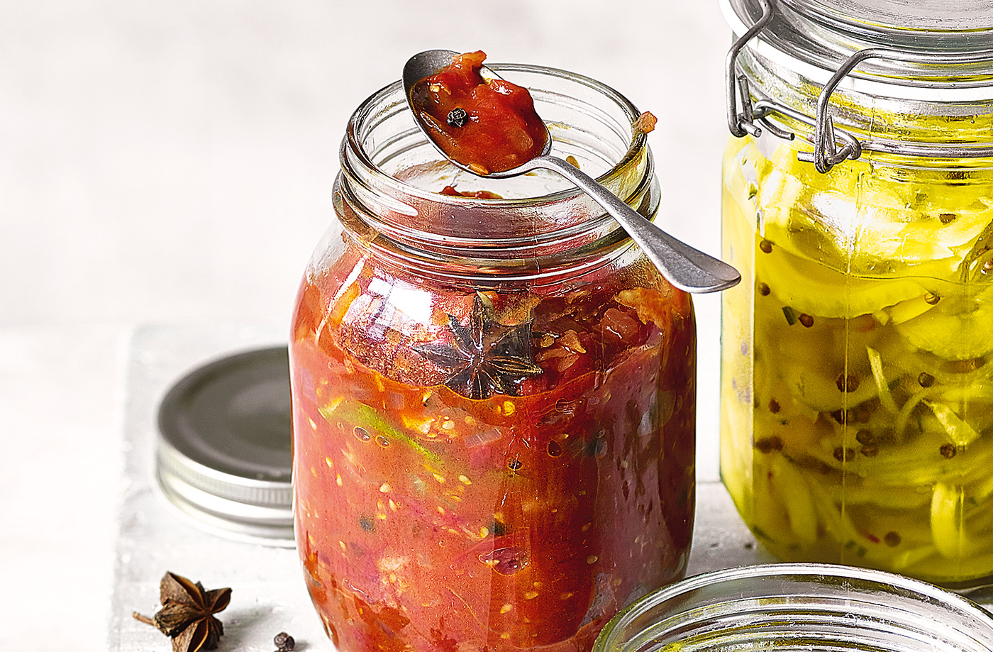 Spicy tomato relish recipe