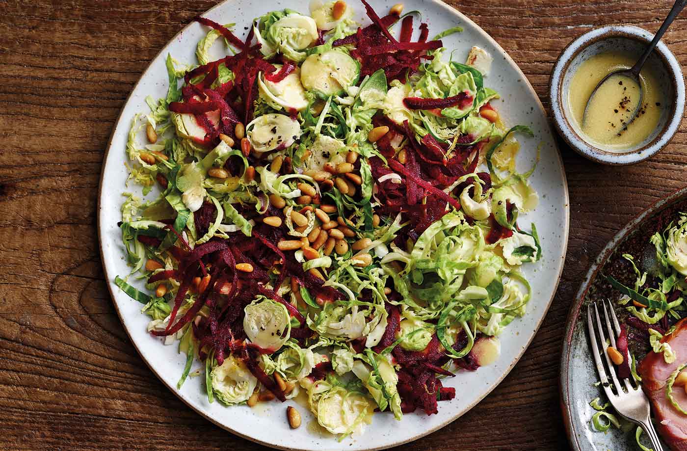 Sprout and beetroot salad recipe