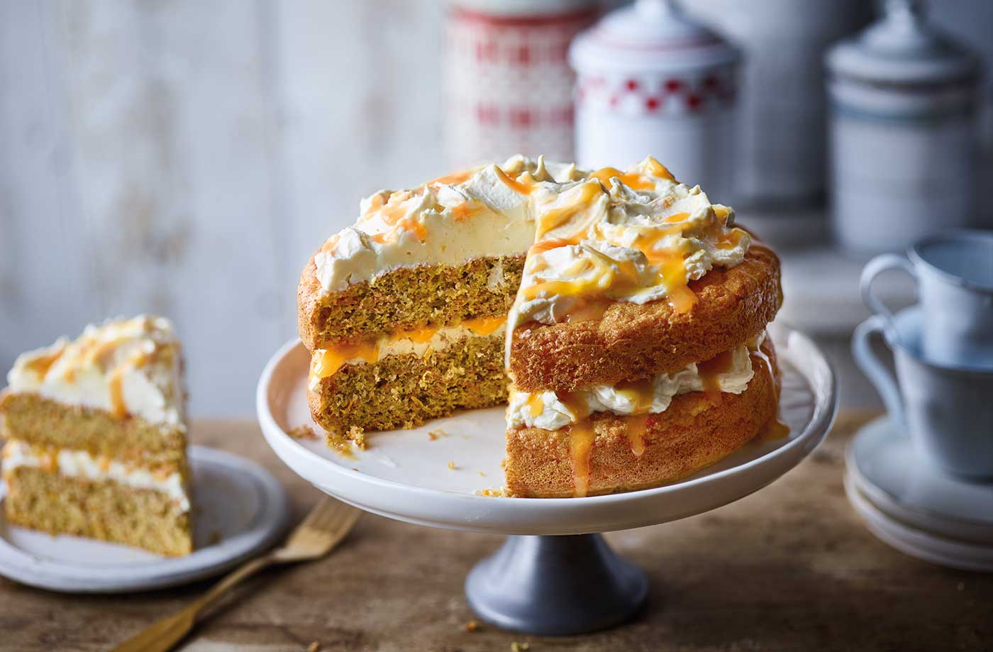Low sugar St Clement’s cake recipe