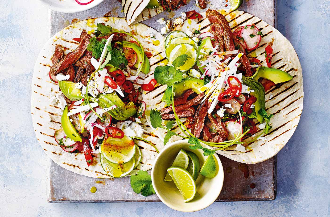 Steak tacos recipe