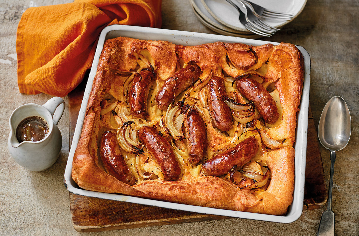 Easy toad-in-the-hole recipe