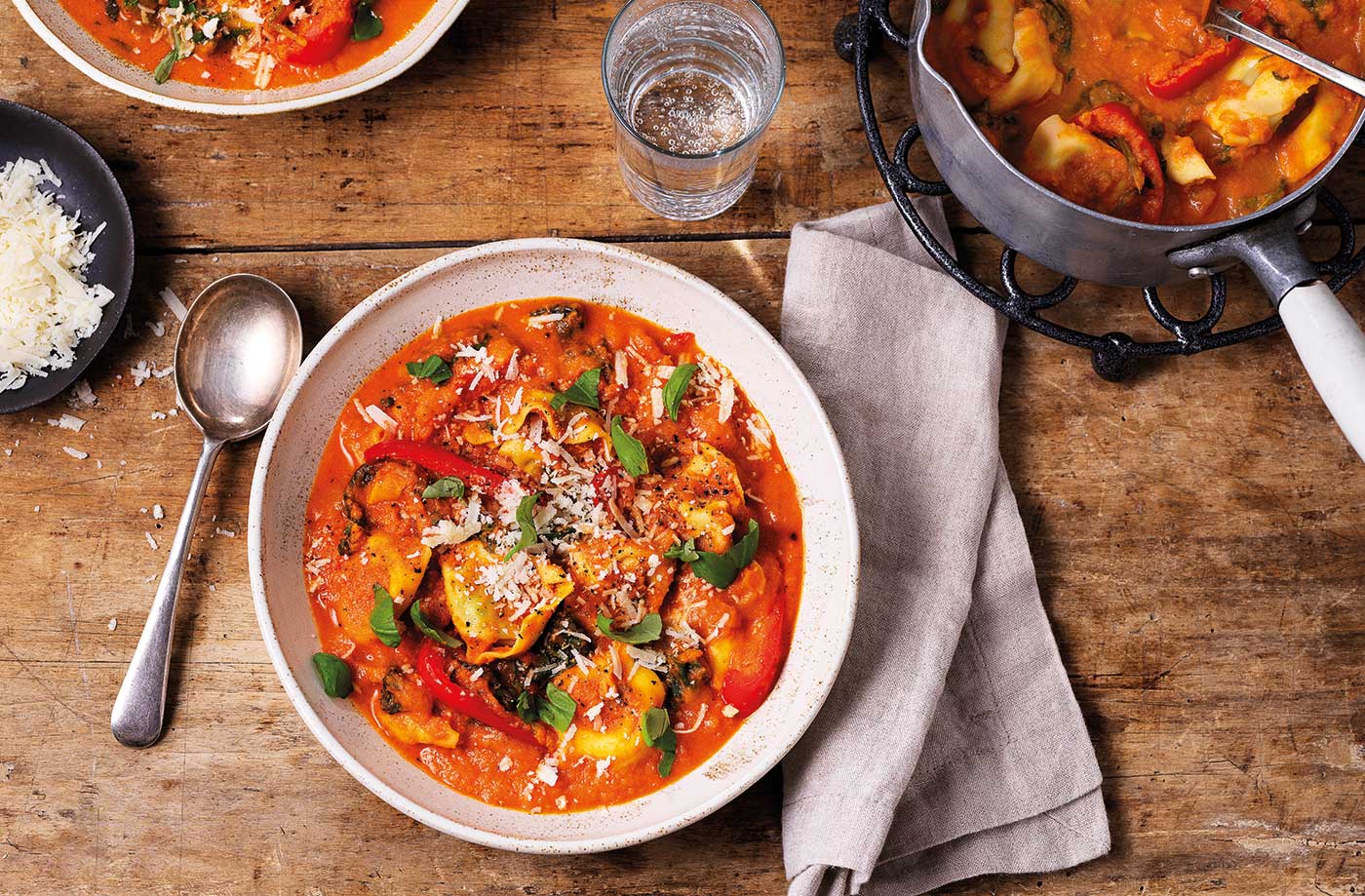 Tortellini vegetable soup recipe