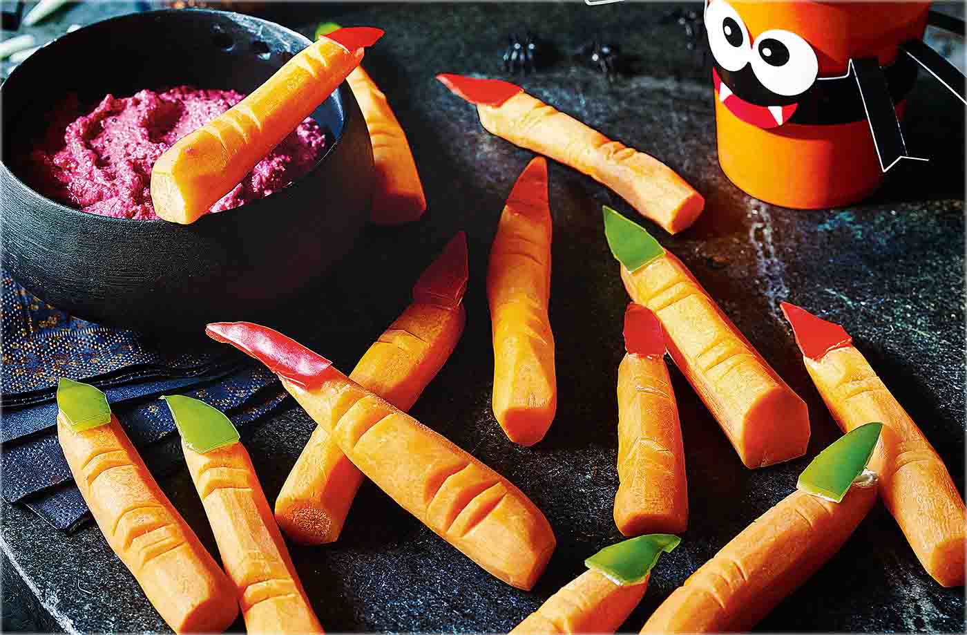 Carrot fingers recipe