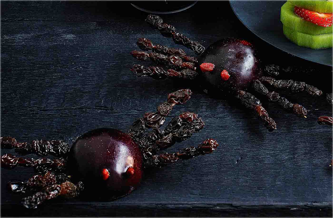 Plum spiders recipe