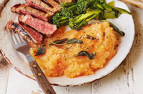 This creamy swede and sage dish has a distinct earthy, sweet flavour, perfect for pairing with many meat dishes