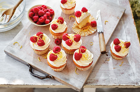 These pretty cupcakes are perfect for a celebration or afternoon tea with their fluffy sponge and gorgeous swirl of buttercream icing (see tip, below). The combination of sweet, floral elderflower and tangy lemon is a classic summer combo.