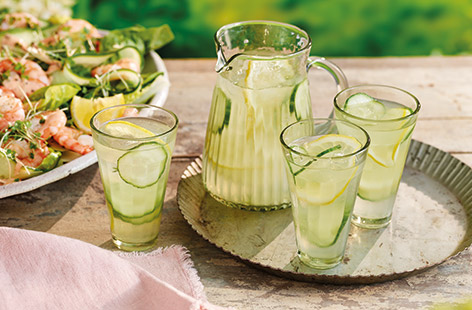 Make a classic gin and tonic even better with this floral elderflower and lemon twist. This refreshing and easy cocktail is perfect for sharing on a hot summer’s day – just serve chilled with classic cucumber and lemon to garnish.