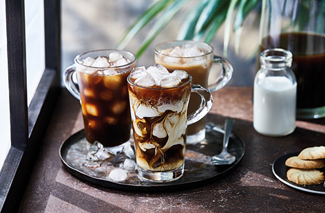 Be your own barista with this super simple homemade iced coffee recipe. Rich yet refreshing, you can use your own favourite coffee and serve it just as you like – black, with a dash of milk or even a swirl of indulgent cream for a real treat. 