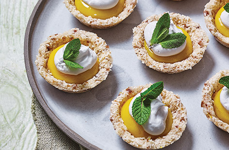 Impress guests with these zesty tartlets from chef Derek Sarno, director of plant-based innovation at Tesco. 
