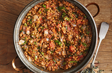 Struggling for midweek meal inspiration? Batch-cook this flavour-packed lentil curry base and freeze, ready for speedily transforming into a variety of family dinners using our helpful tips