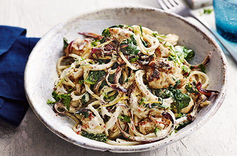 When you're looking for maximum flavour but minimum fuss, this speedy spaghetti is a delicious solution