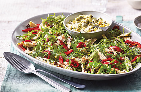 Bring the flavours of classic coronation chicken to this vibrant side dish
