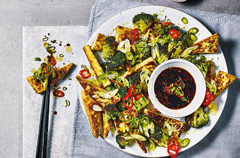 Vegan food doesn't always have to involve meat substitutes and flavour compromises. Derek Sarno's salt and pepper tofu is a spicy, Chinese-inspired recipe that's best when shared amongst friends and family.