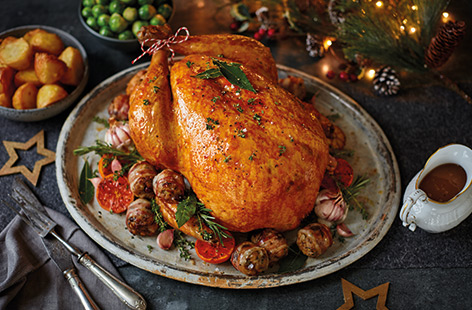Cooking for special diets can sometimes seem intimidating so, for a gluten-free Christmas dinner that doesn't compromise on taste or trimmings, try this wonderful Christmas turkey that's guaranteed to impress