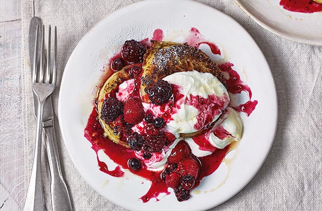 Crumpet French toast recipe