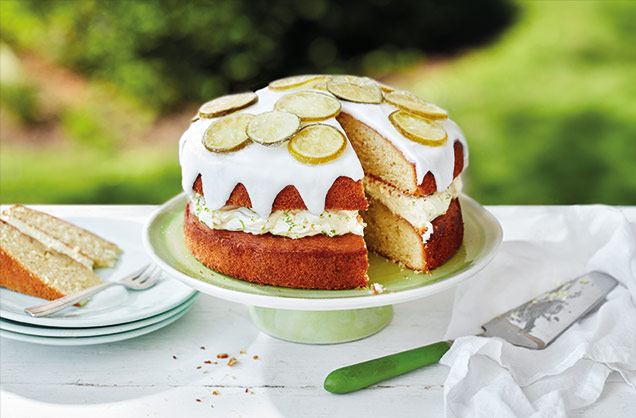 Gin and tonic cake