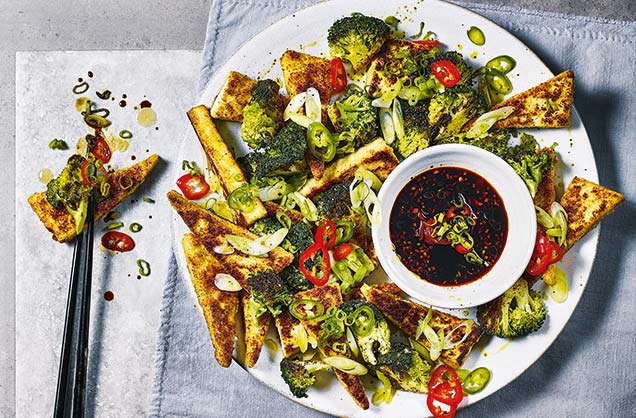 Salt and pepper tofu
