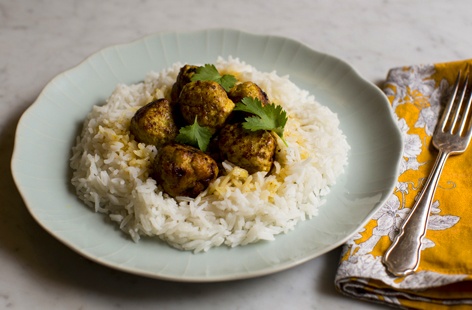Try this quick and easy chicken curry meatballs dish for a tasty midweek meal