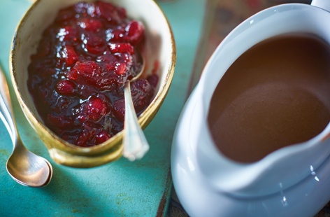 This rich fruity sauce is a luxurious blend of tart cranberries, sweetly-citric clementines, sticky marmalade and aromatic, full-bodied sloe gin. Quick and simple, as well as healthy, this sauce is sure to be the perfect partner to your turkey centrepiece.
