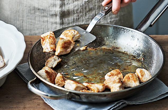 Fry the turkey