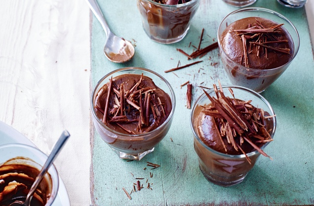 Chocolate and avocado mousse recipe