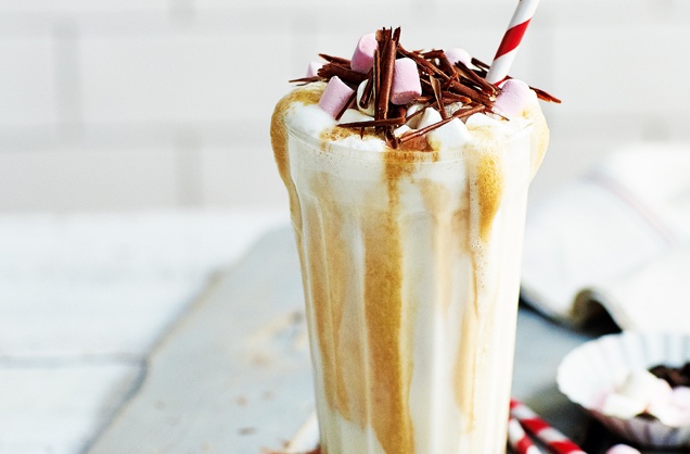 Coffee and coconut milkshake recipe