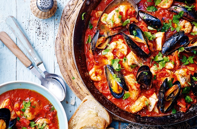Seafood stew recipe