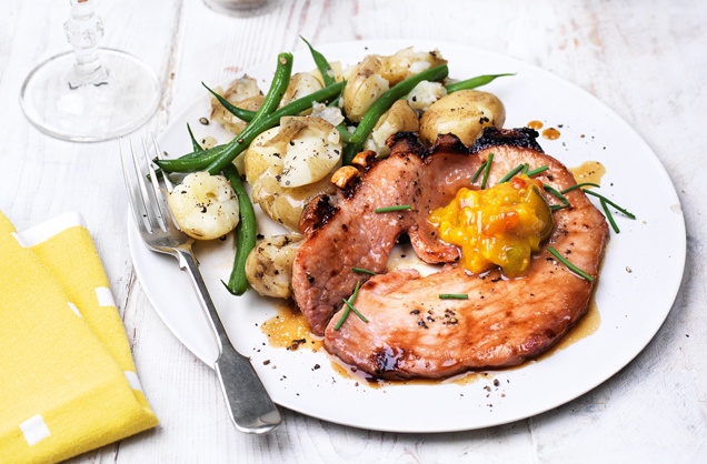 Honey and mustard gammon recipe