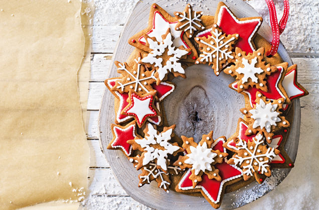 Gingerbread wreath recipe