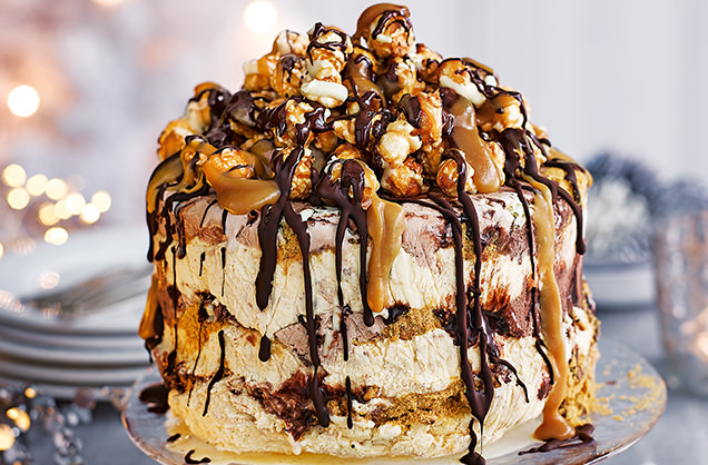 Gingerbread ice cream cake recipe