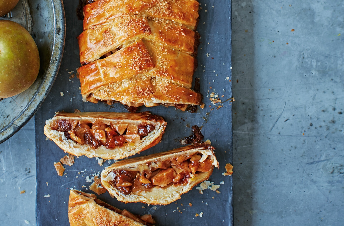 Apple and date strudel recipe