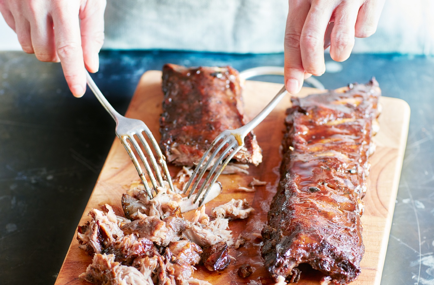Cook the ribs