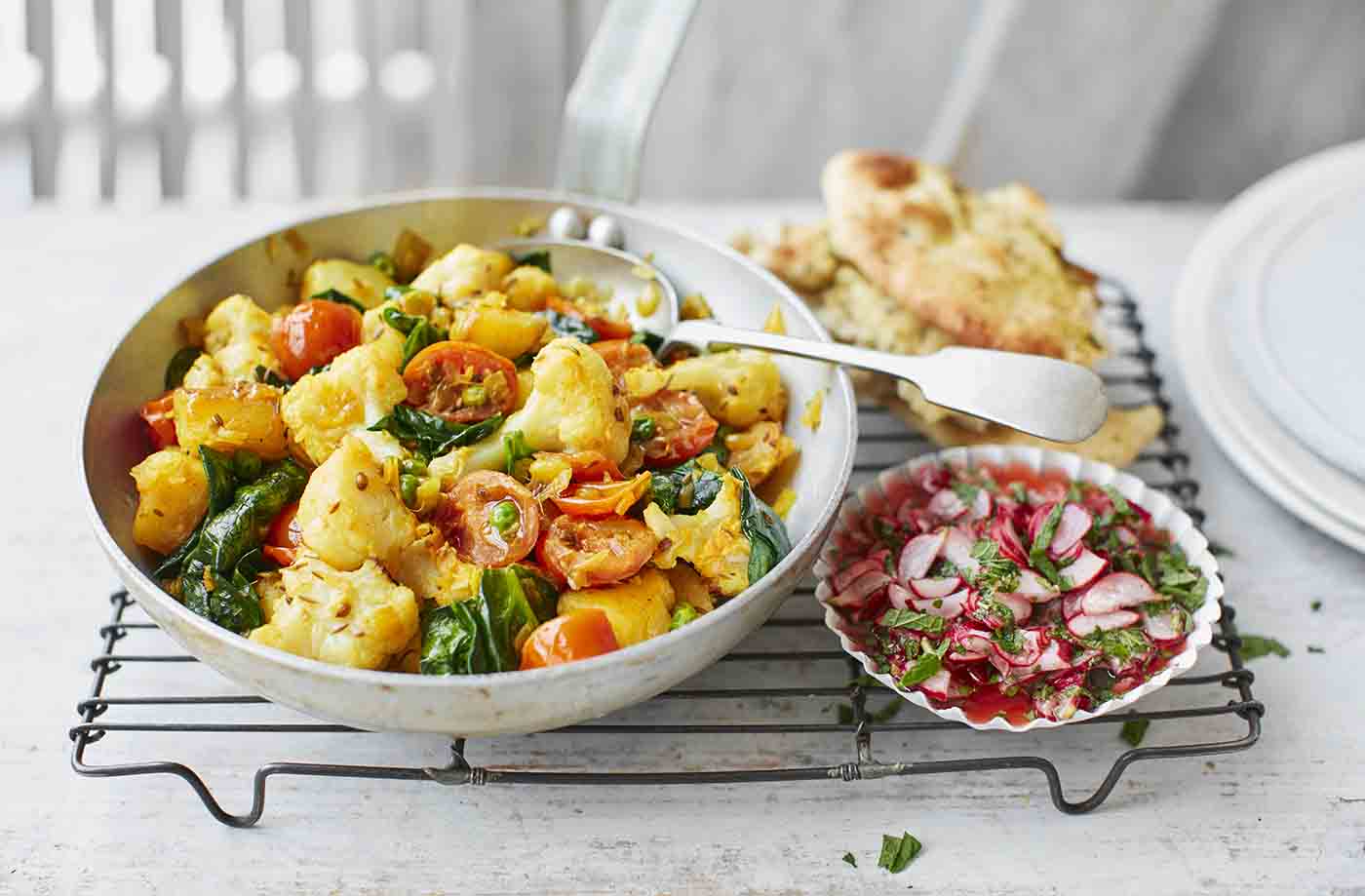 Spring aloo gobi recipe